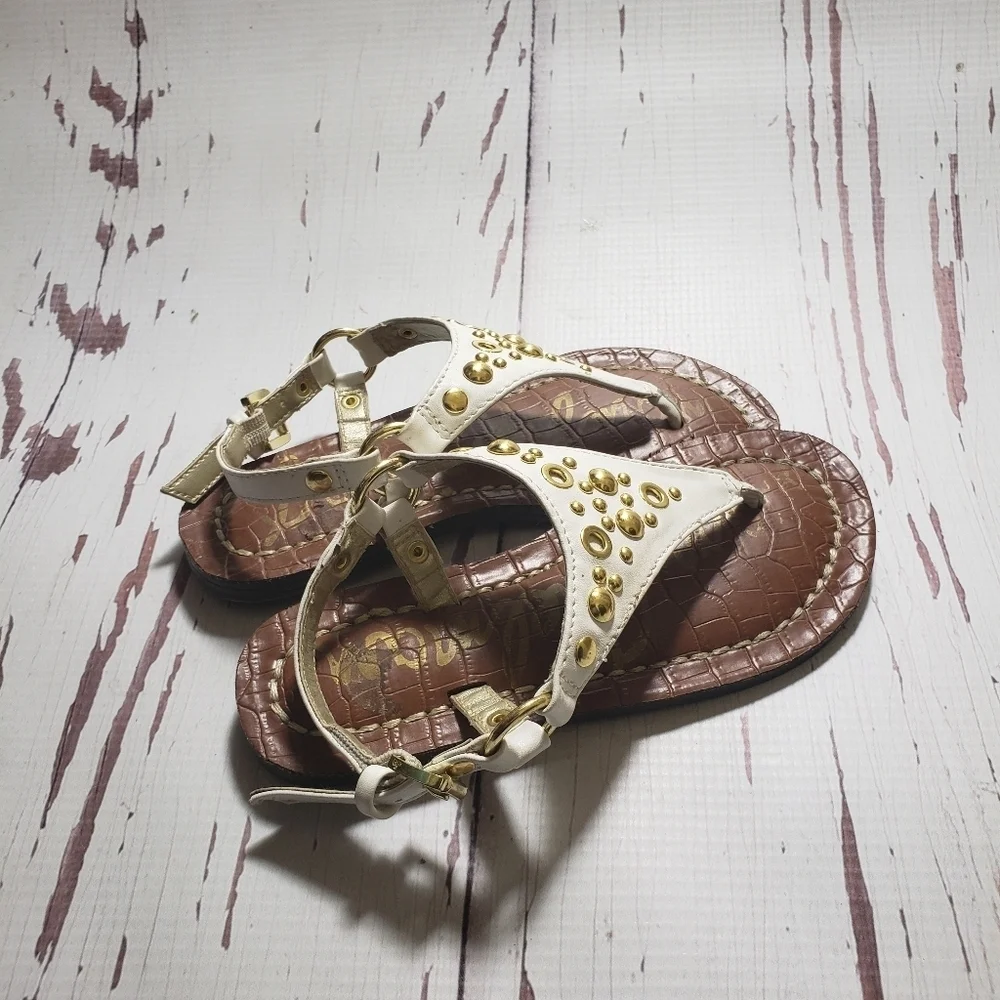 Sam Edelman t-strap tong girls sandals 11